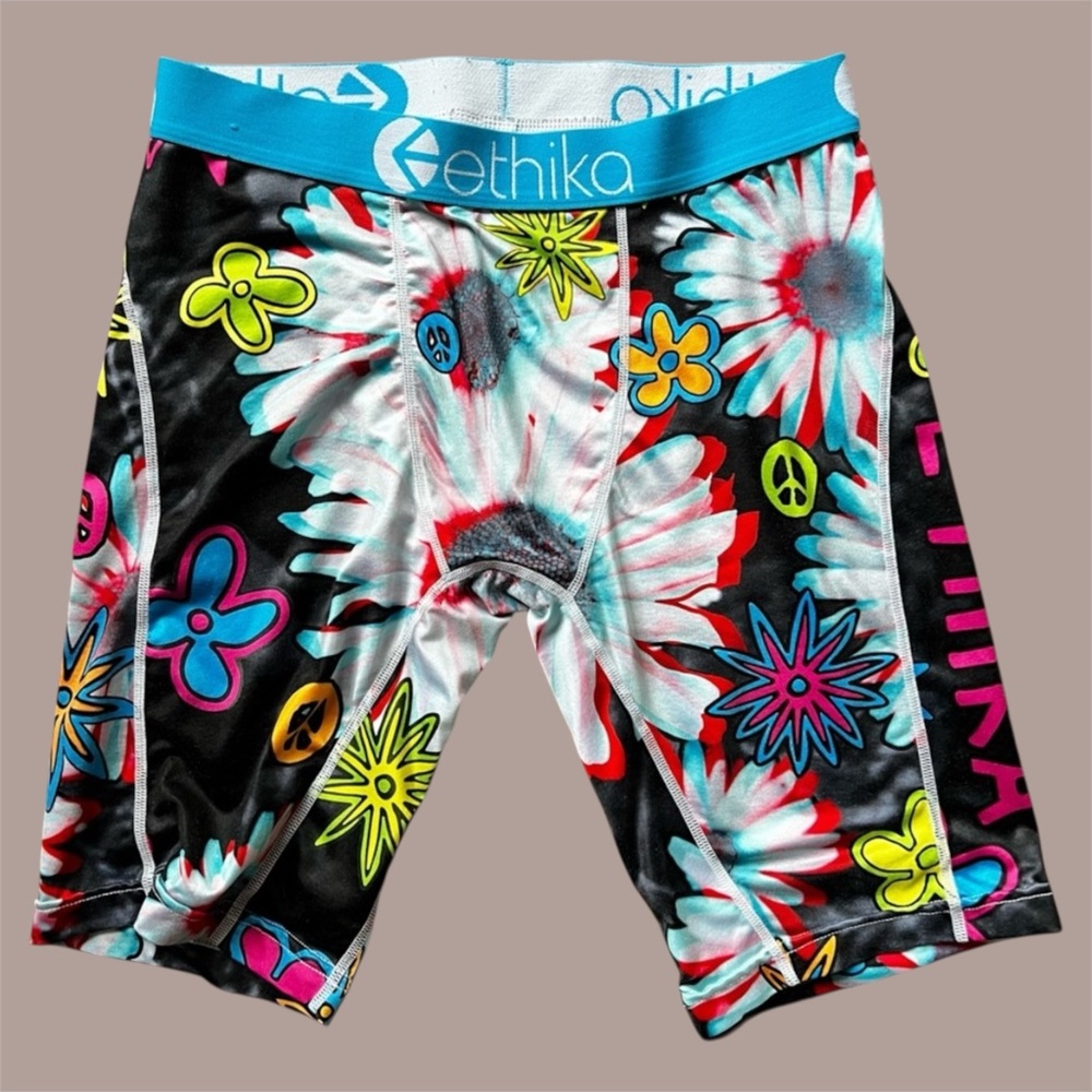 Ethika Colorful Floral Boxer Briefs